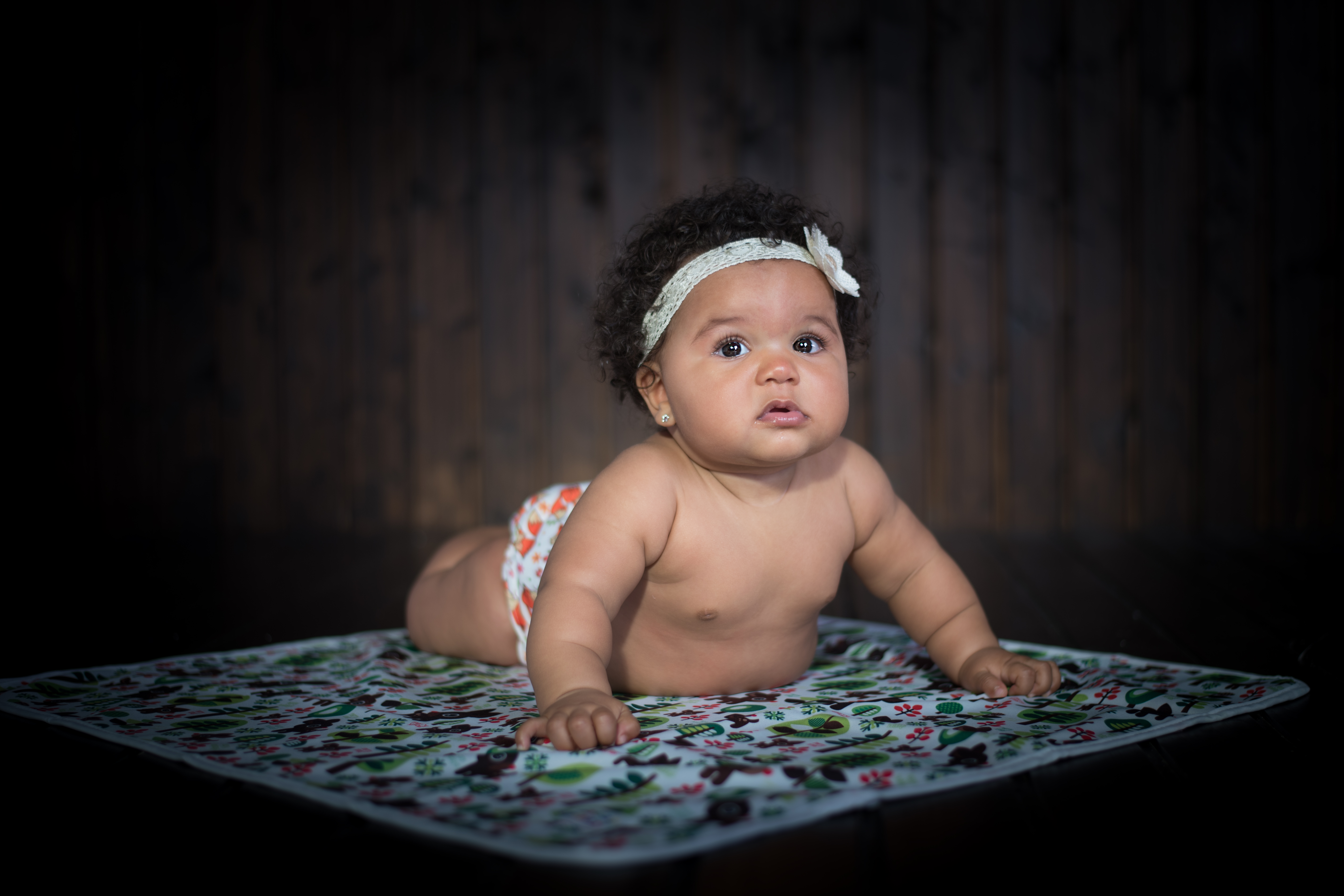 Přebalovací podložka Noční motýl