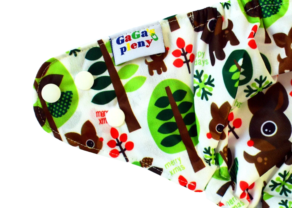 Látková plena AIO Lesní