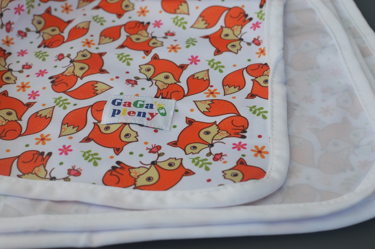 Přebalovací podložka Liška