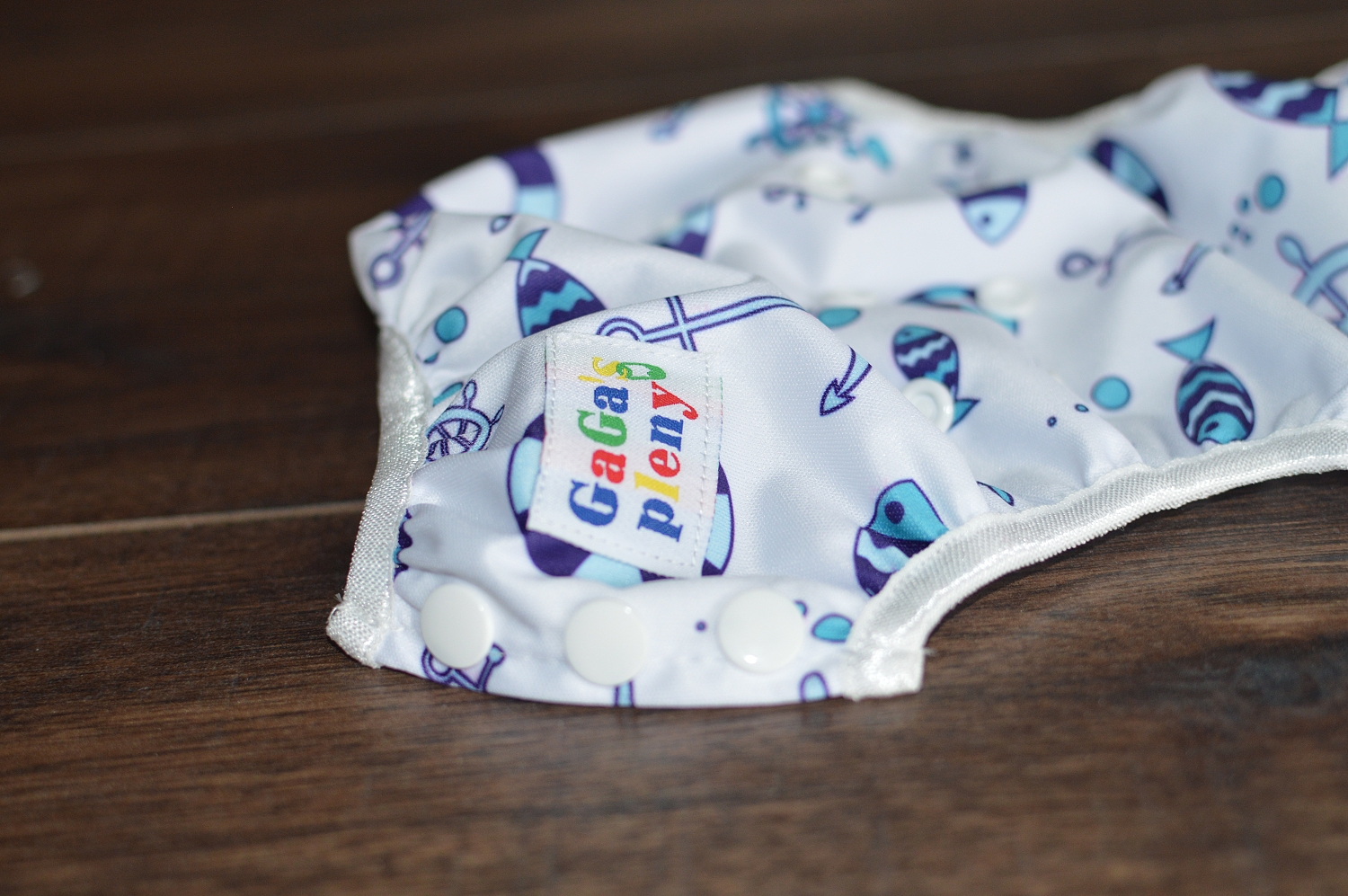 Plenkové plavky pro miminko Kotvy modré