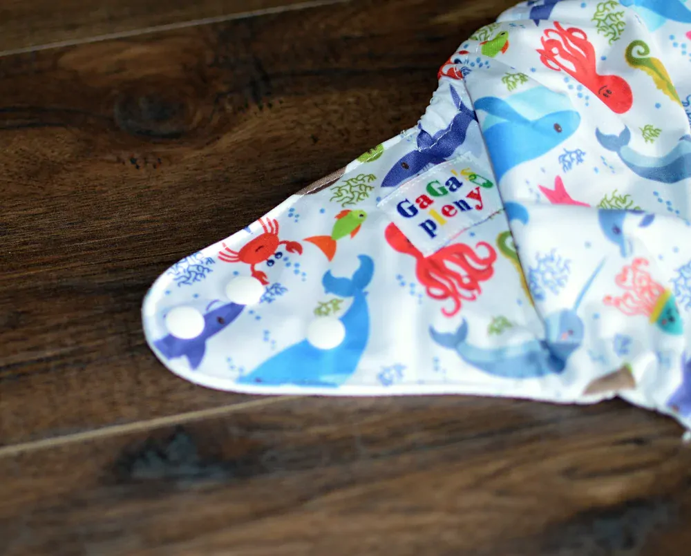 Látková plena AIO Moře II