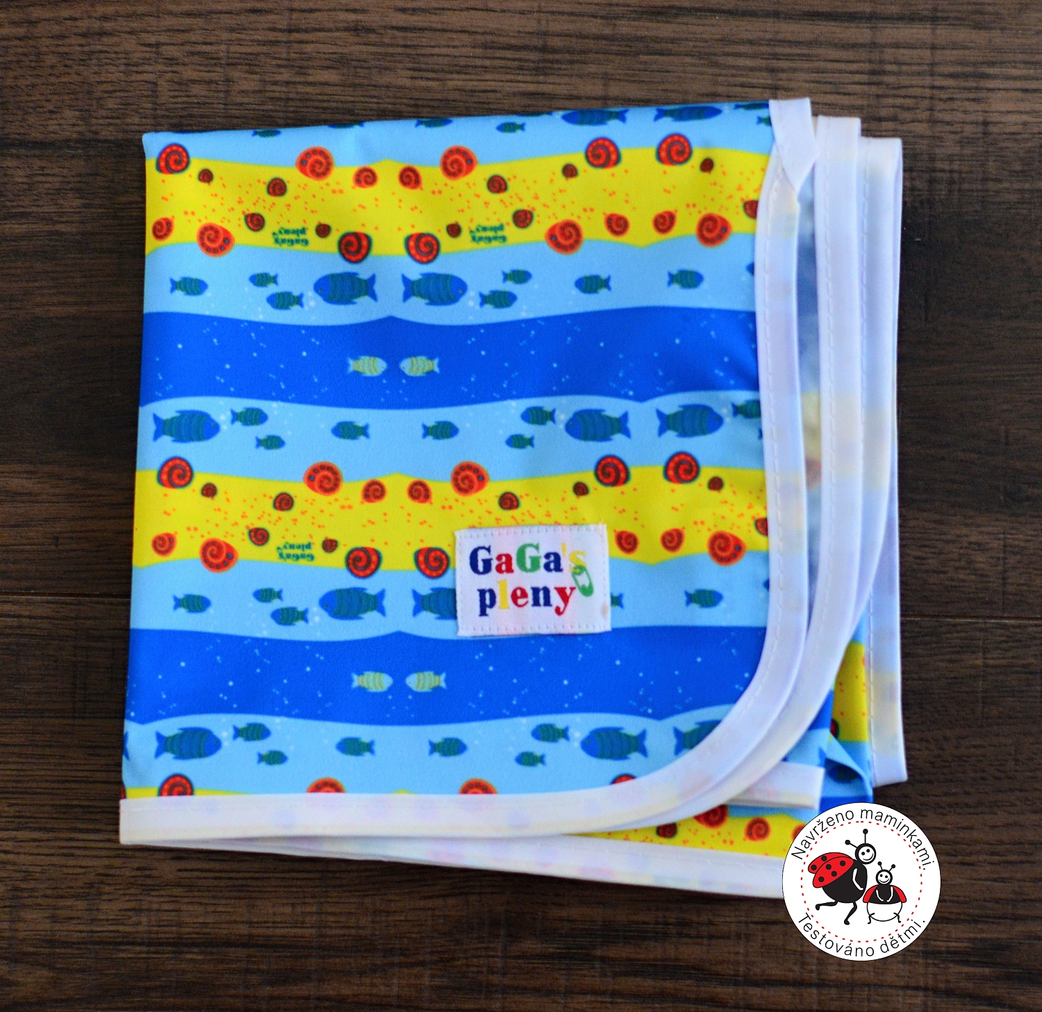 Přebalovací podložka Moře Gaga's