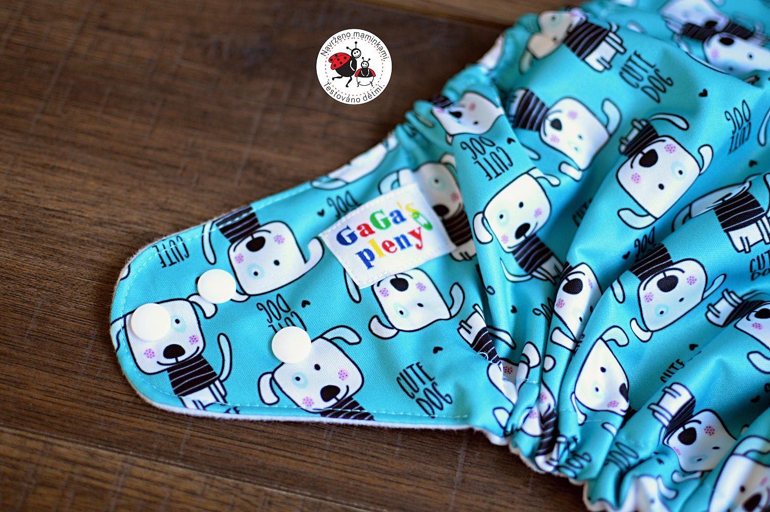 Látková plena AIO Pejsek