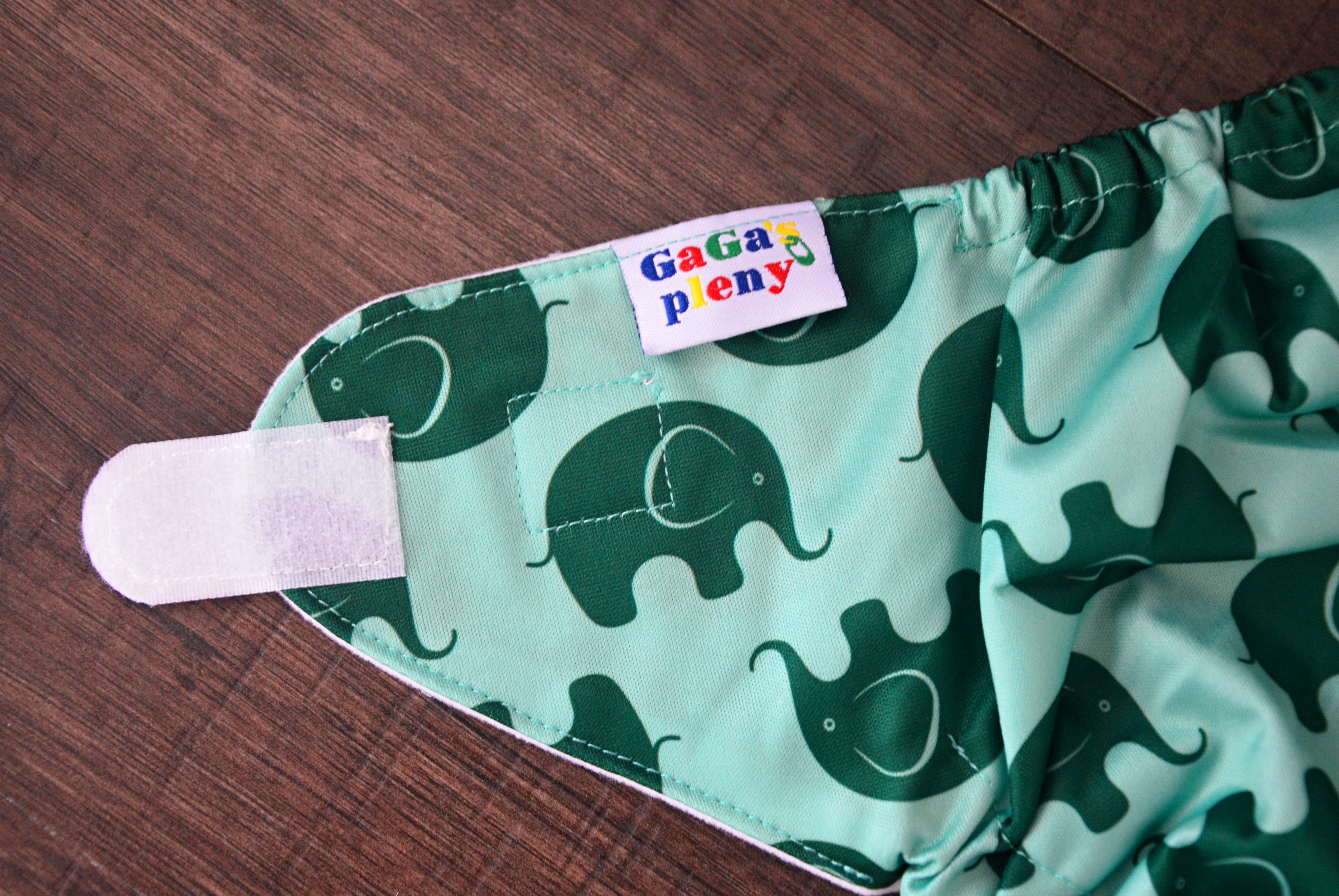 Látková plena AIO Slon na suchý zip