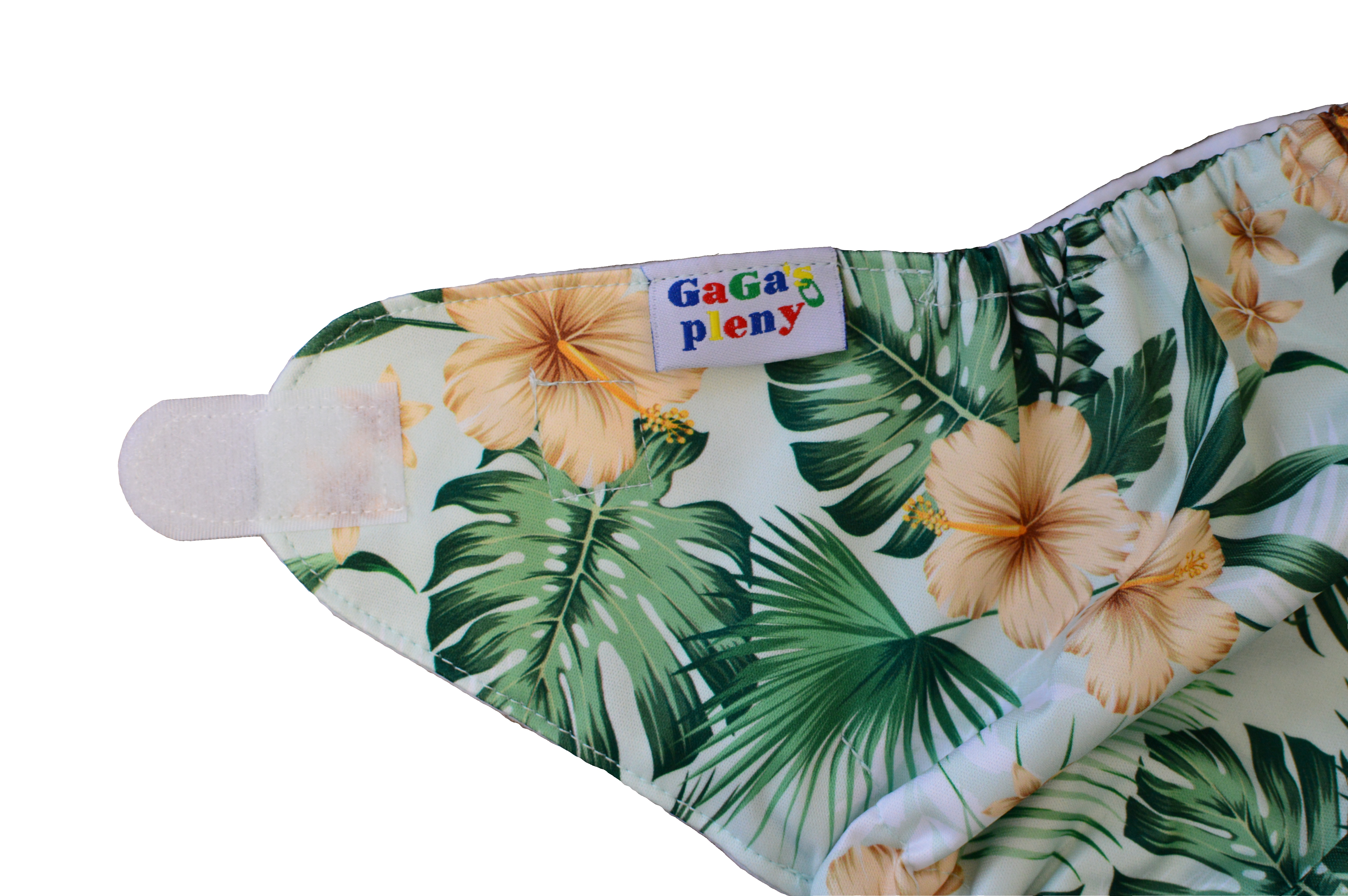 Látková plena AIO Ibišek na suchý zip