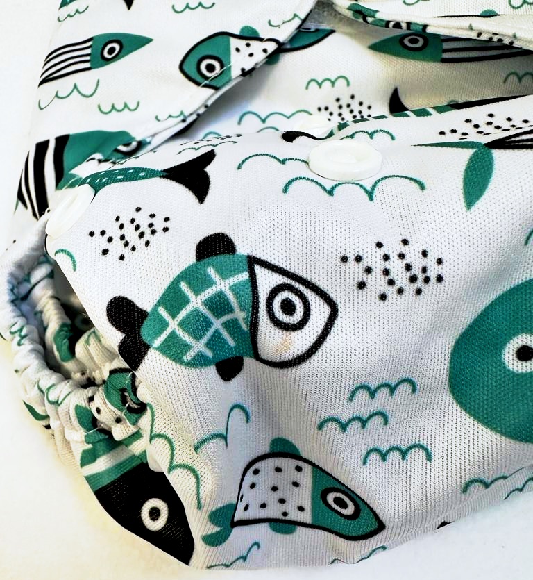 Novorozenecké svrchní kalhotky Fish, II. jakost