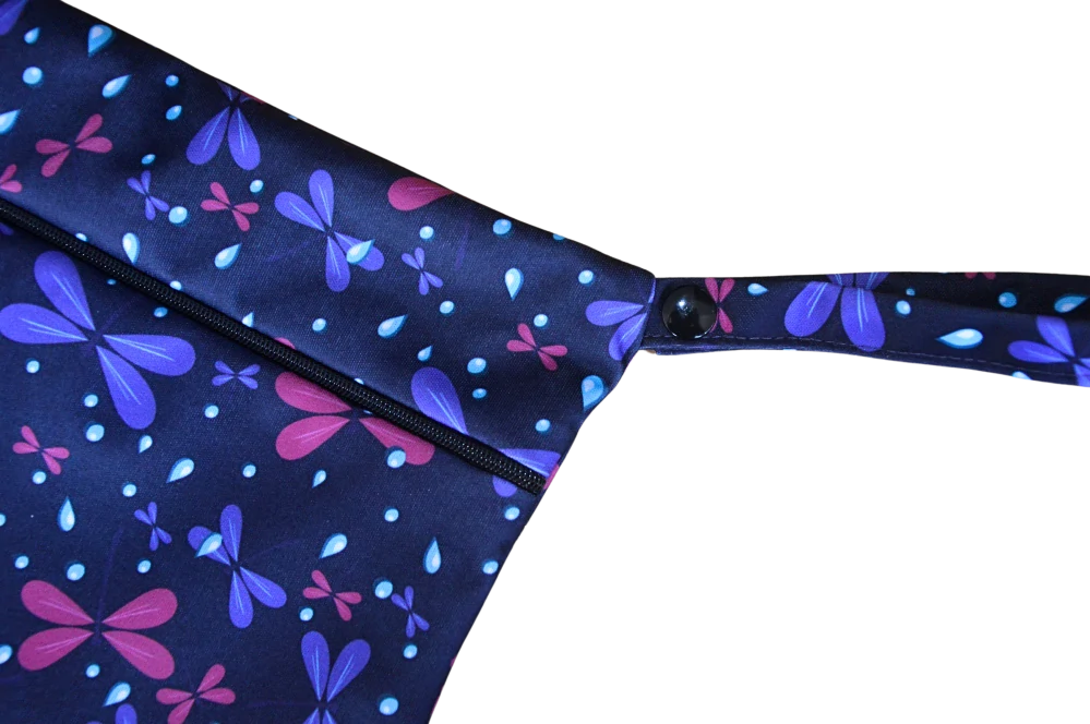 Nepromokavá taštička na menstruační kalhotky Motýl