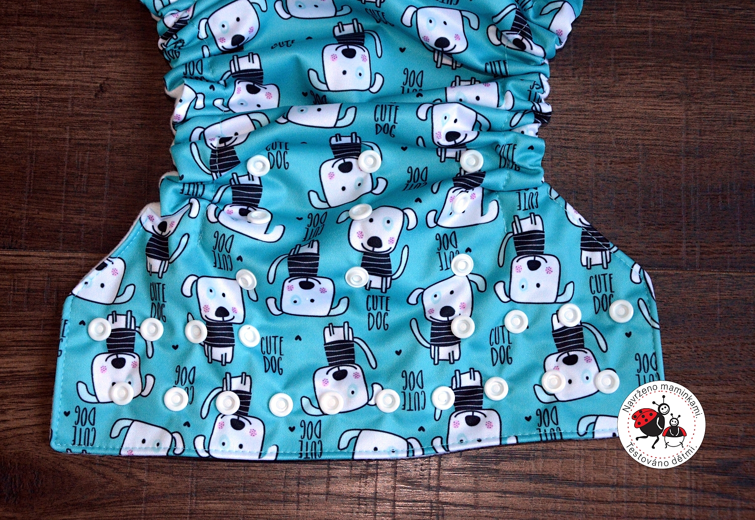 Látková plena AIO Pejsek