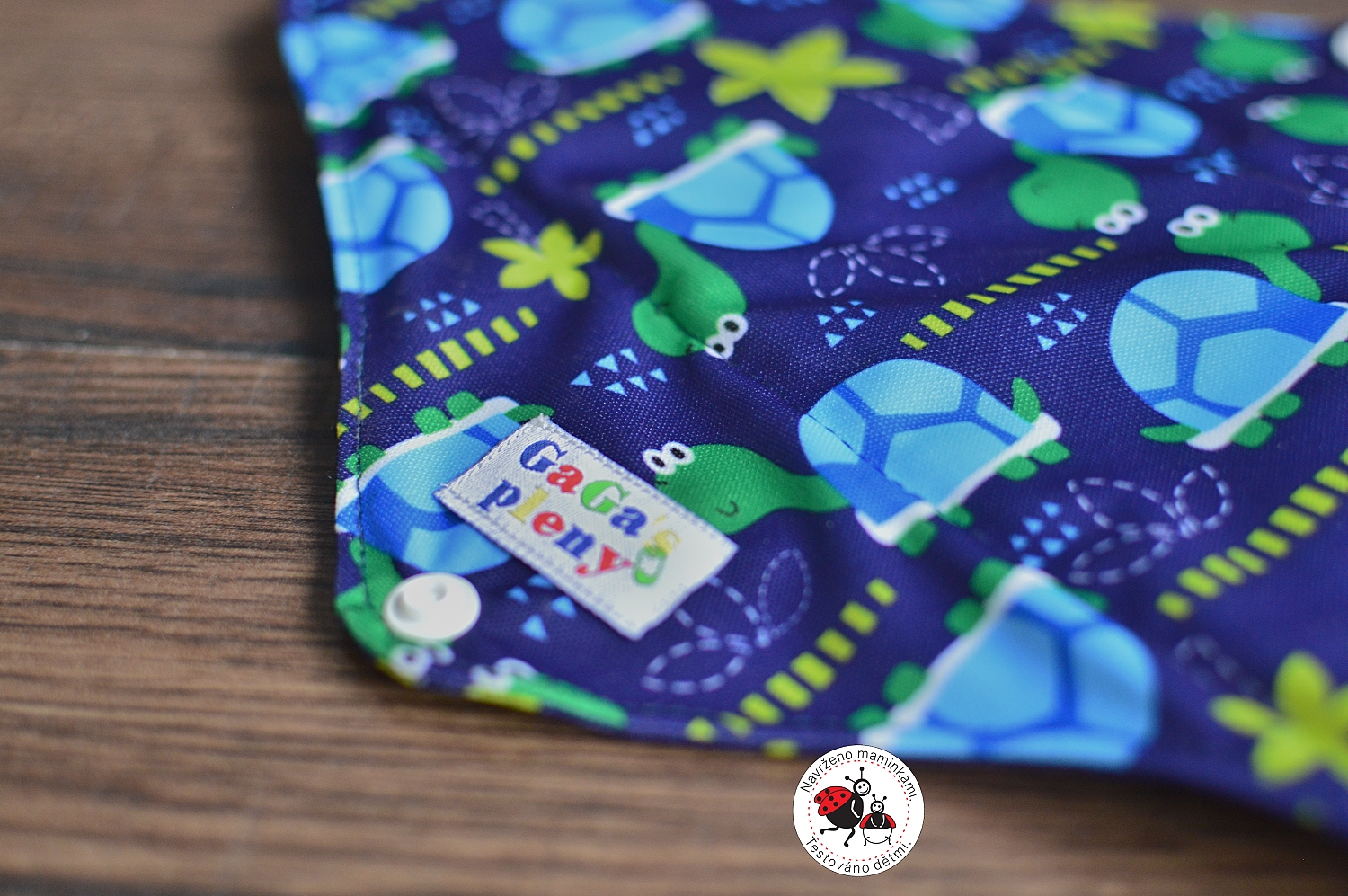 Noční menstruační vložka Želva