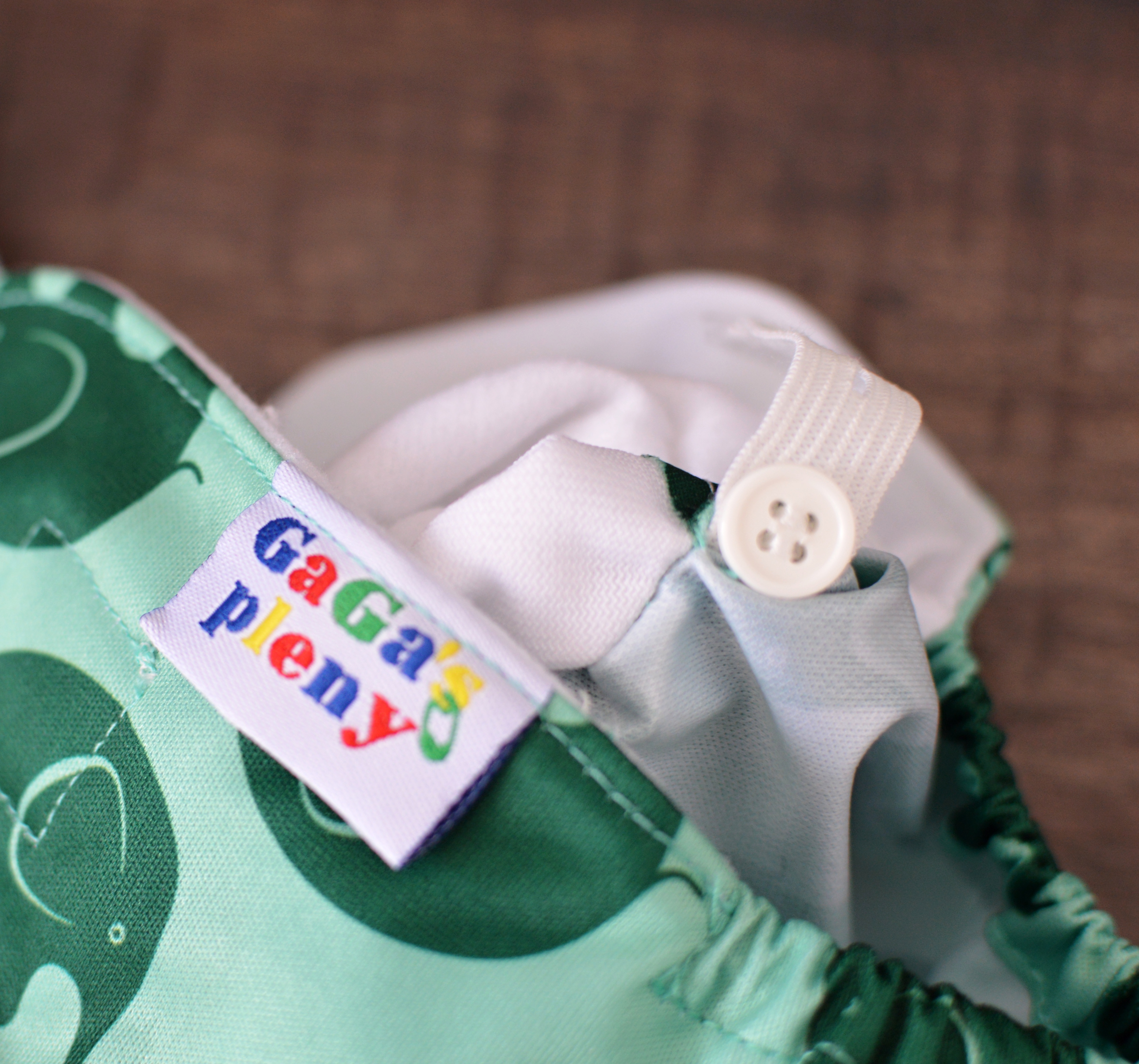 Látková plena AIO Slon na suchý zip