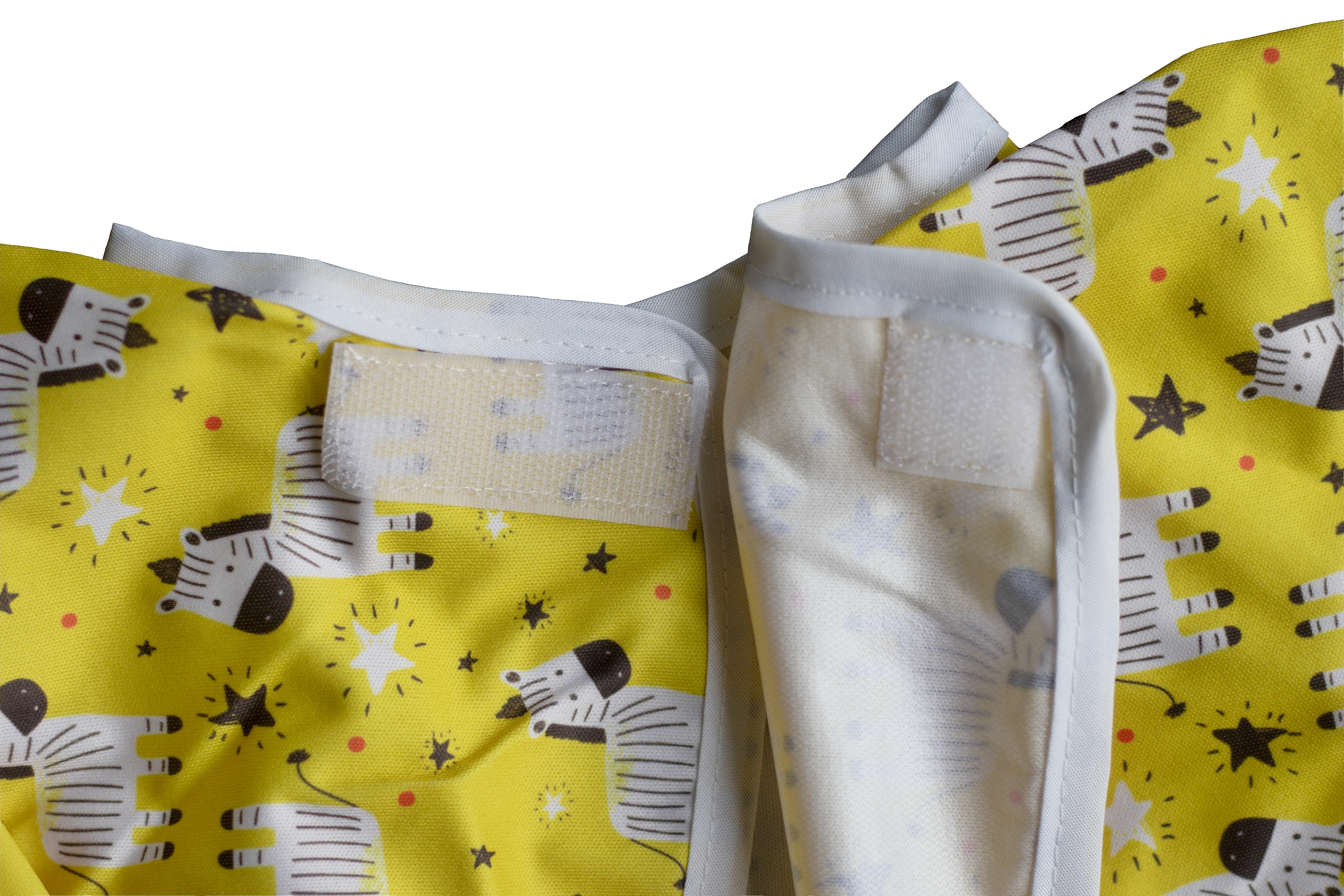 Bryndák s rukávy Žlutá zebra