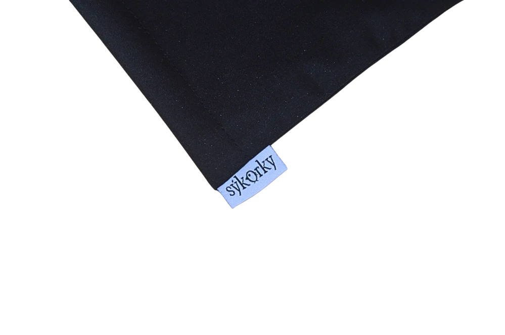 Nepromokavá taštička na menstruační kalhotky Černá