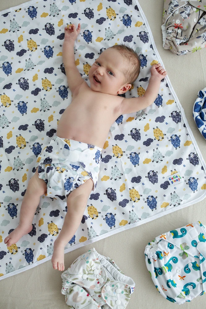 Látková plena AIO Lesní