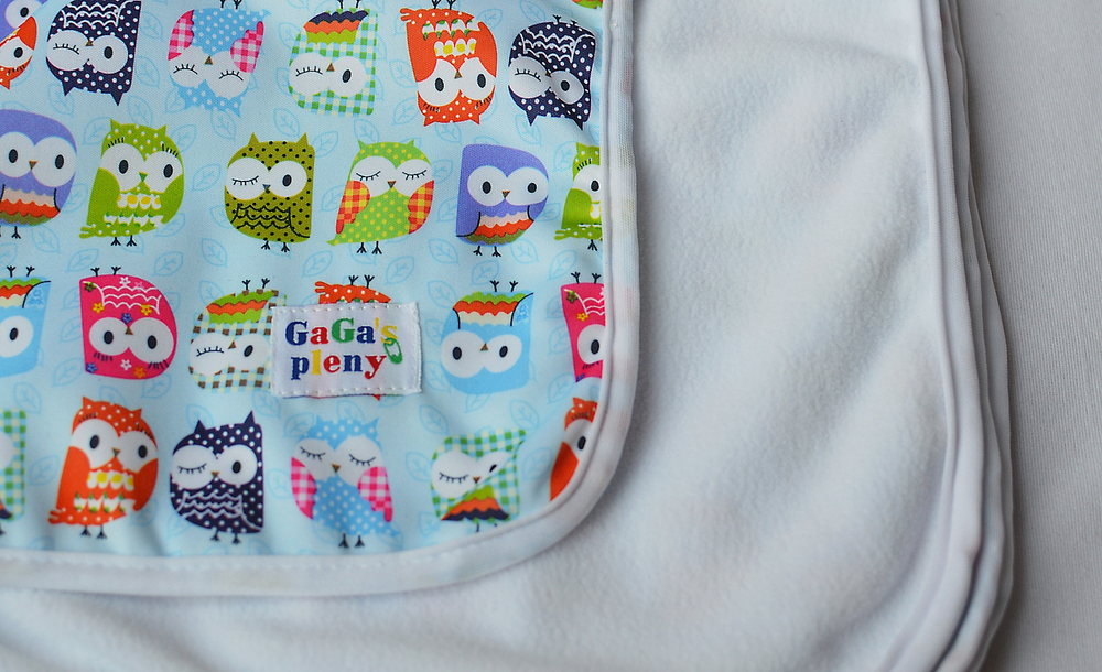 Dětská deka Sovy modré