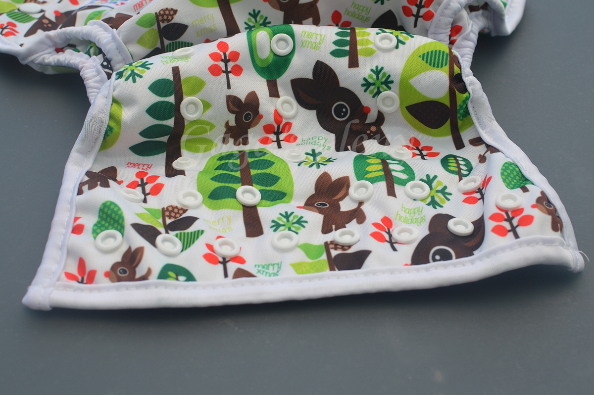 Svrchní kalhotky Lesní na patentky 1