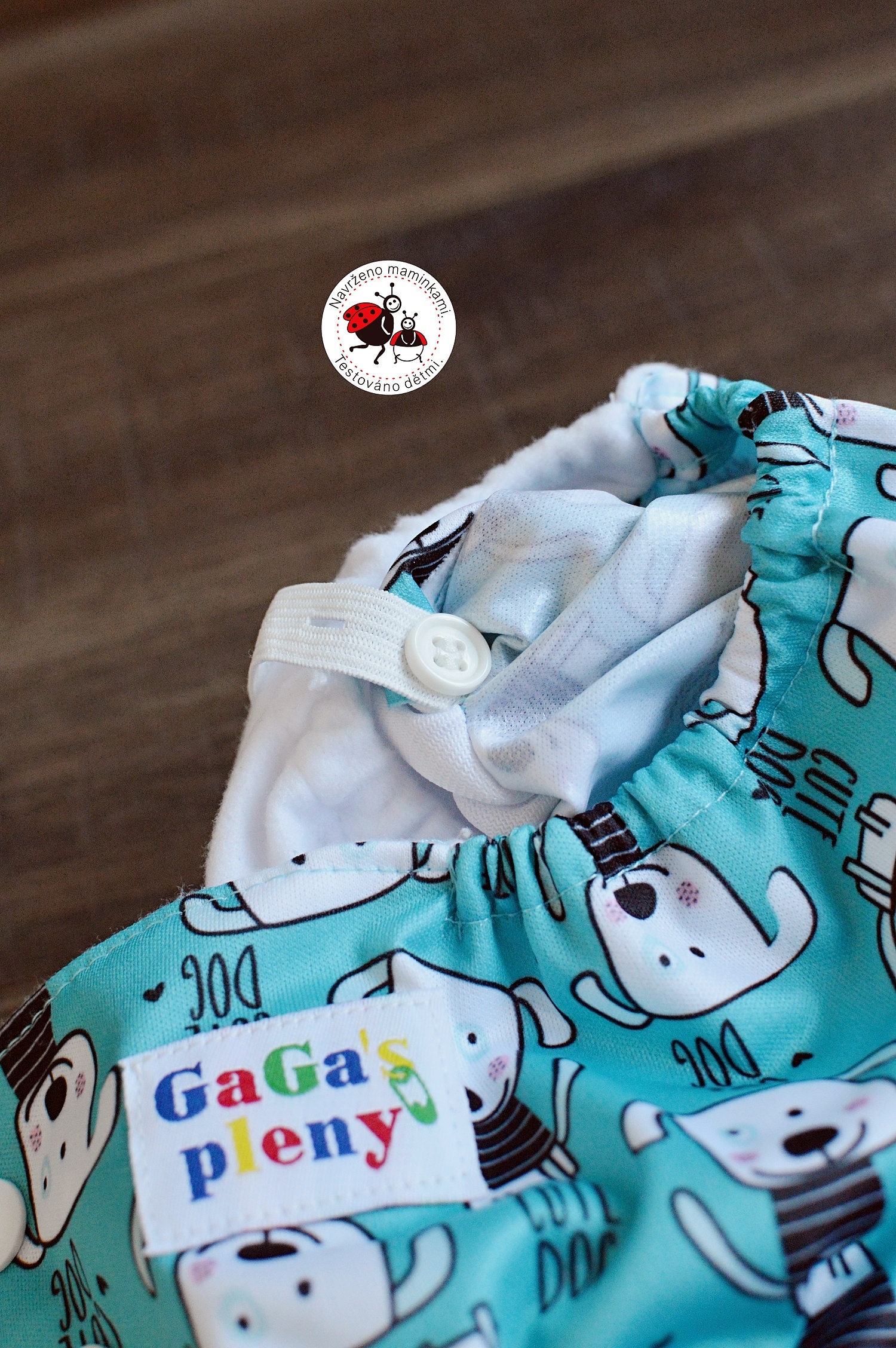 Látková plena AIO Pejsek