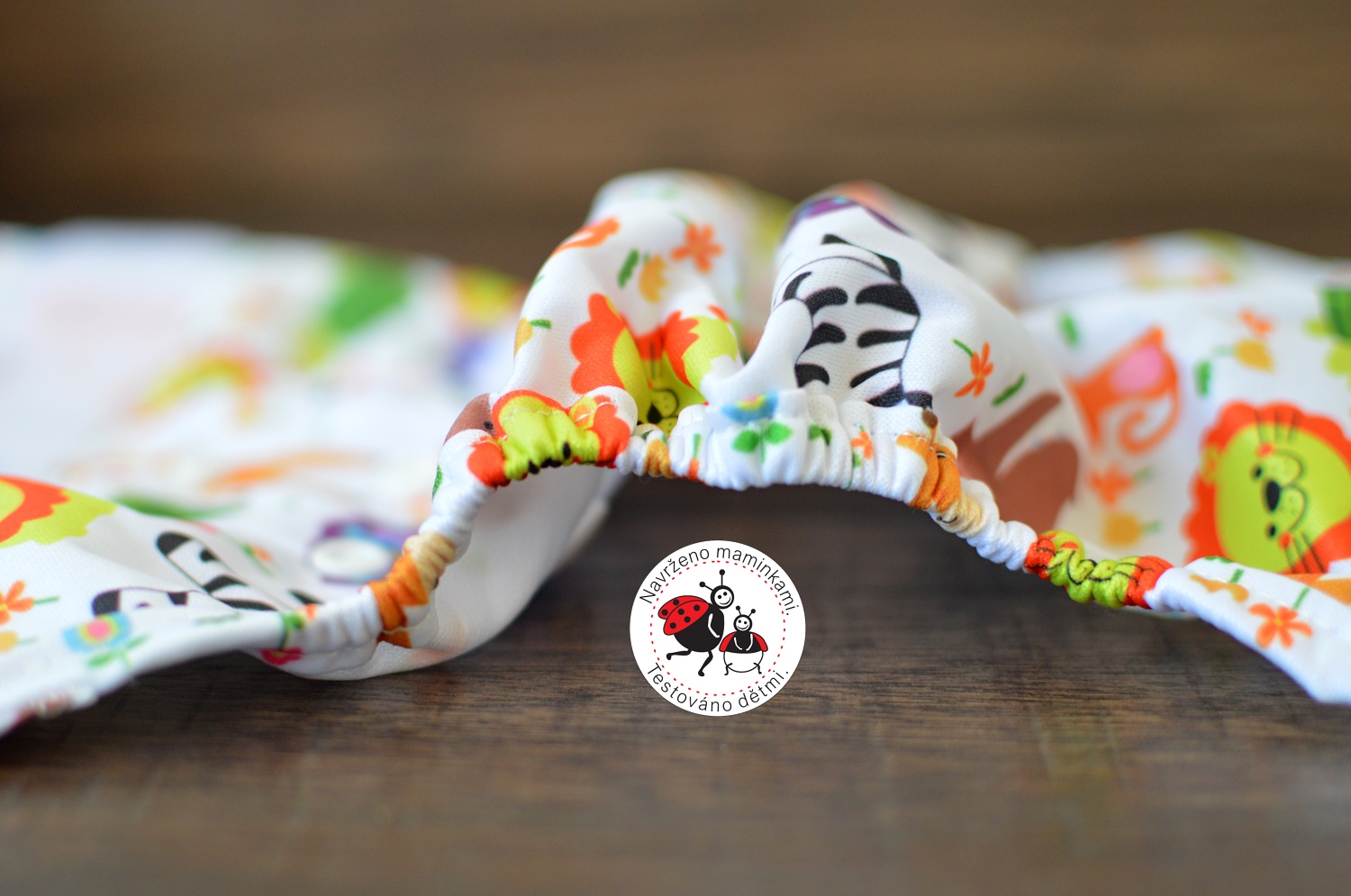 Svrchní kalhotky Zoo na suchý zip