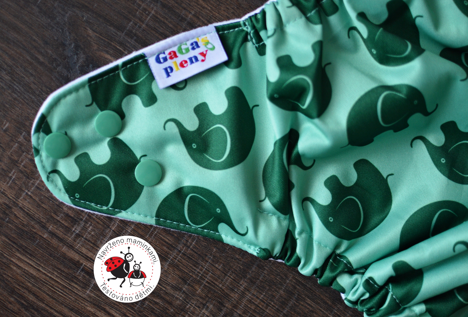 Látková plena AIO Slon