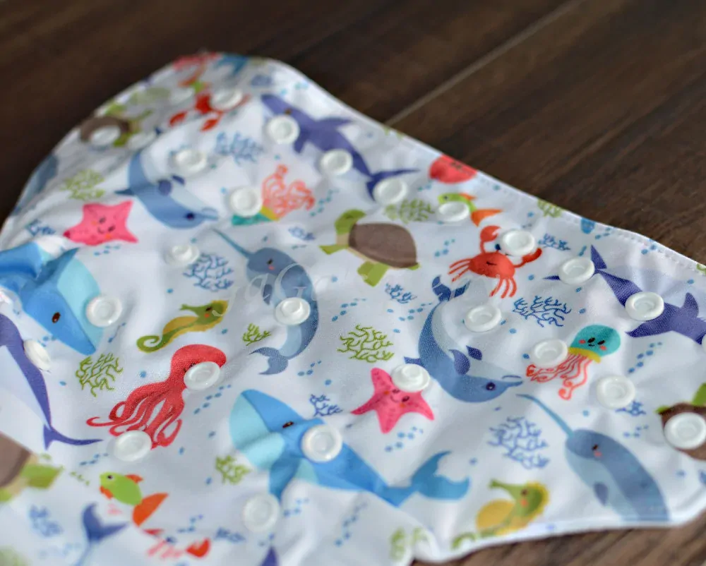 Látková plena AIO Moře II