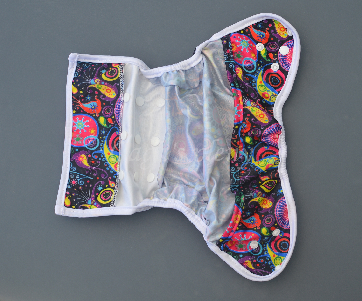 Svrchní kalhotky Páv na patentky 1