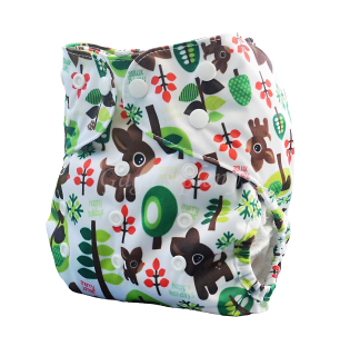 Svrchní kalhotky Lesní na patentky