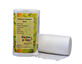 Bambusové separační pleny