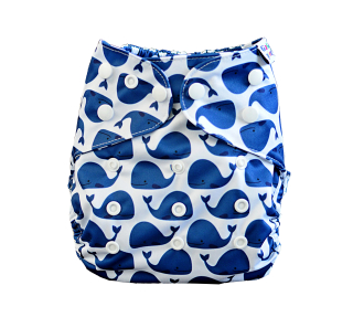 Svrchní kalhotky Velryba na patentky