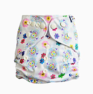 Svrchní kalhotky Lebky GaGa's na patentky