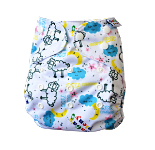 Svrchní kalhotky Ovečky GaGa's na patentky