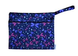 Nepromokavá taštička na menstruační kalhotky Motýl